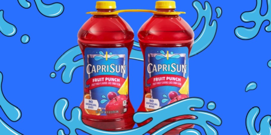 HUGE Bottles of Capri Sun Now at Sam’s Club, Costco, & BJ’s (Stock Your Fridge For Summer!)
