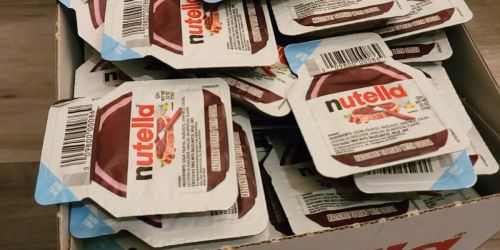 Nutella Spread Mini Cups 120-Count Only $19.91 Shipped on Amazon (Perfect for Lunch Boxes)