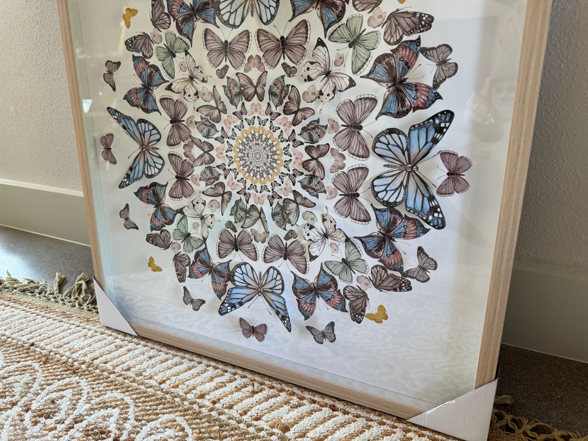 Collin Owns This Kohl’s Butterfly Mandala Shadow Box Wall Art & It’s Only $26 (Reg. $60) + More!