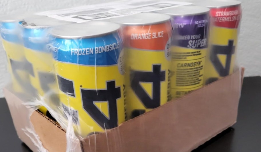 c4 cellucor energy drinks variety pack in packaging