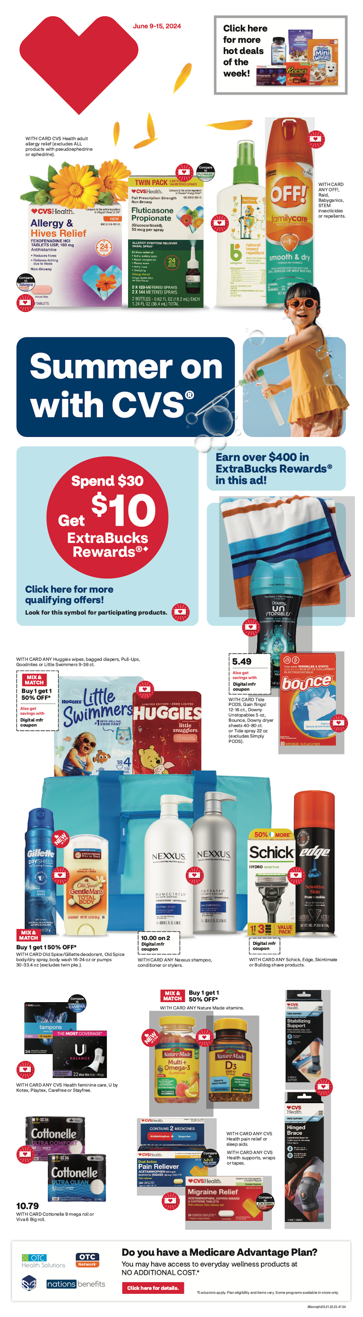 page from CVS ad