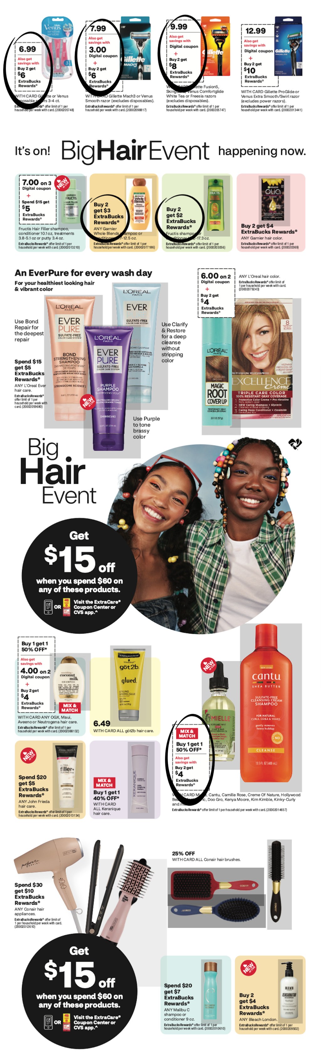 page from CVS ad