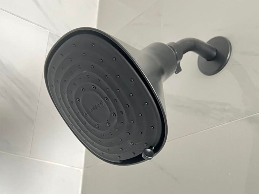 A canopy filtered shower head