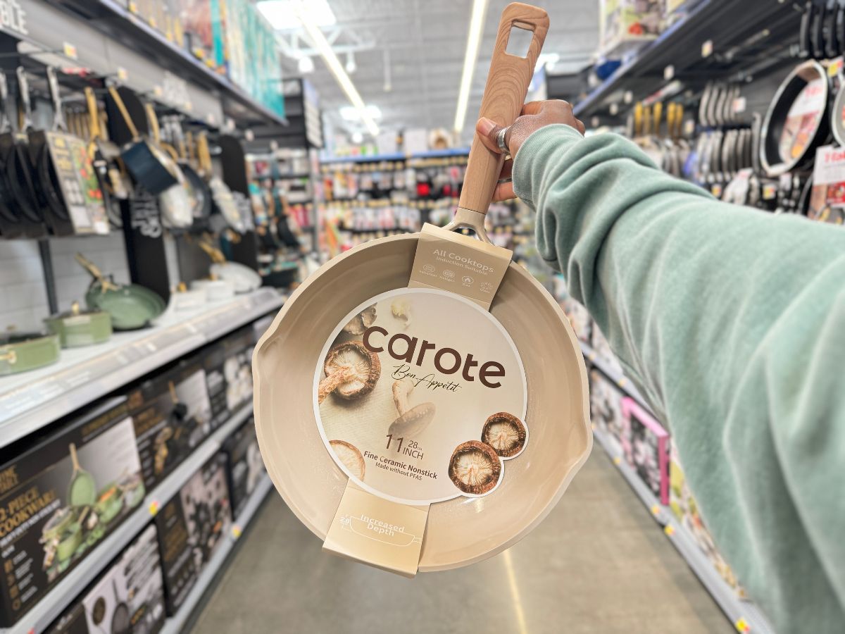 Carote Cookware Sets Now Available at Walmart | Skillets & Sauté Pans Under $20!