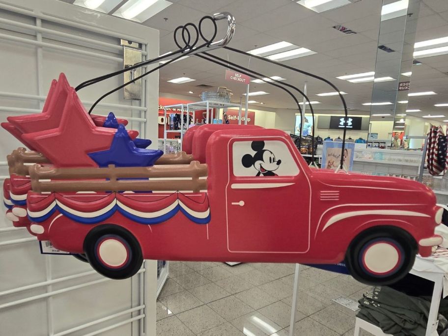 Celebrate Together Disney's Mickey Mouse Patriotic Truck Wall Decor