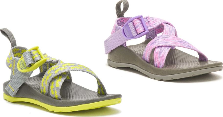 Stock images of 2 Chacos Kids Sandals