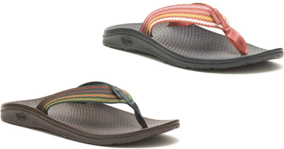 Stock images of 2 Chacos filp flips