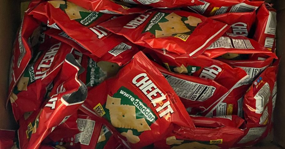 Cheez-It Cracker Variety Pack 12-Count Only $4.66 Shipped on Amazon + More