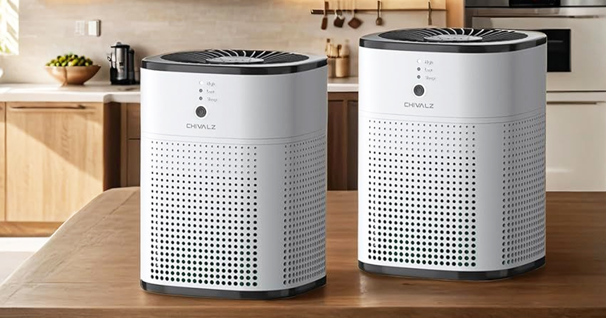 HEPA Air Purifiers w/ Oil Diffusers 2-Pack $59.84 Shipped on Amazon – Less Than $30 Each!