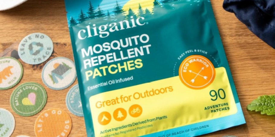 Cliganic Mosquito Repellent Stickers 90-Count Just $6 Shipped on Amazon (Reg. $12) | DEET-Free & Safe for Kids