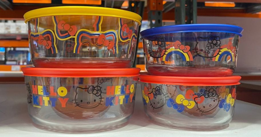 Hello Kitty Pyrex Sets Costco