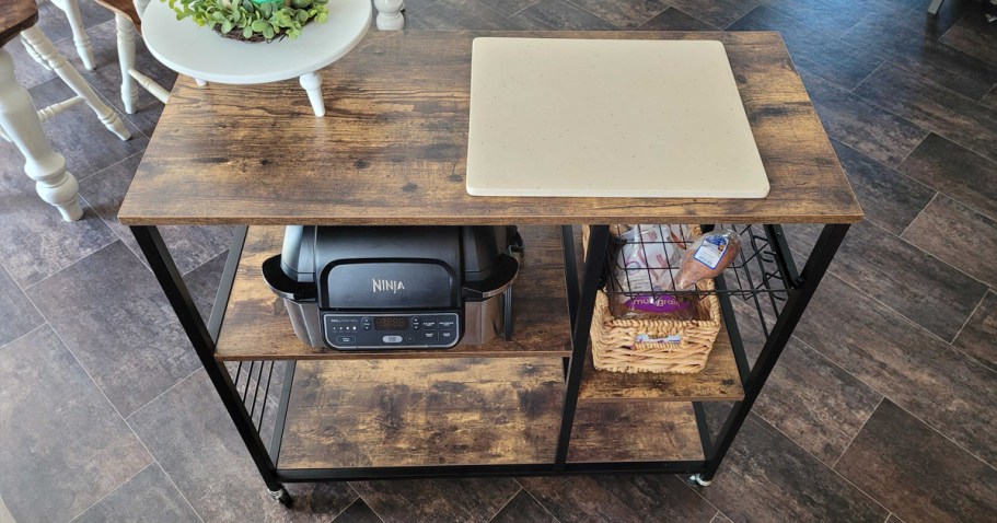 Rolling Industrial Kitchen Cart Only $86.99 Shipped on Target.com (Reg. $230)