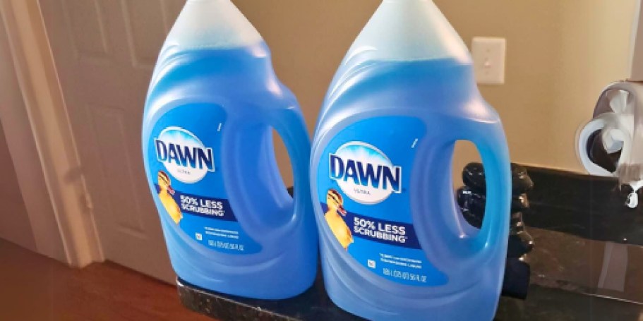 Dawn Dish Soap 2-Pack + Cascade Dishwasher Rinse Aid Bundle Just $20.90 Shipped on Amazon