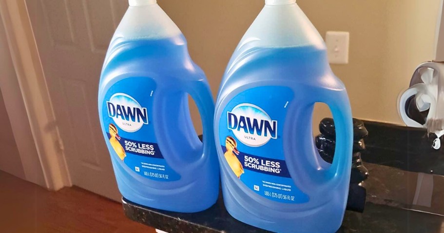 Dawn Dish Soap 2-Pack + Cascade Dishwasher Rinse Aid Bundle Just $20.90 Shipped on Amazon