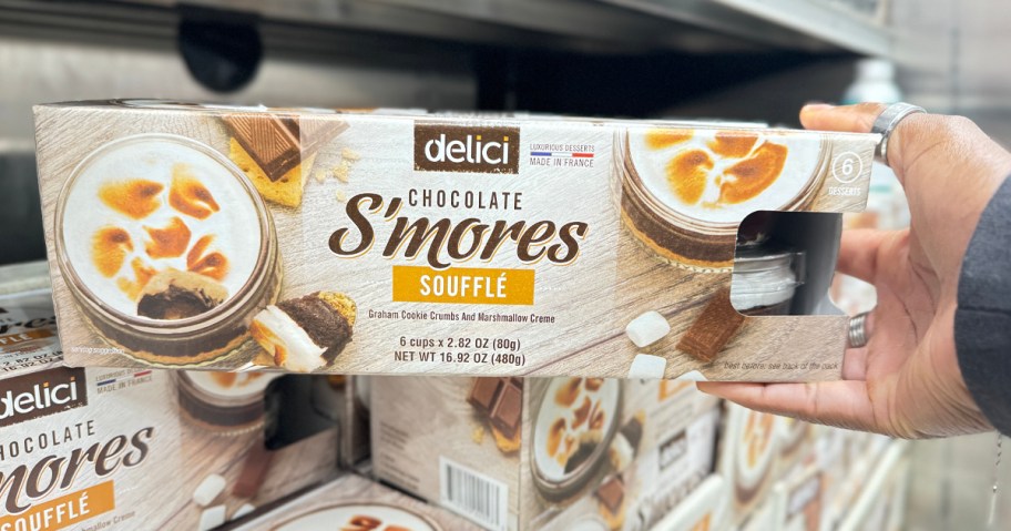 Delici Chocolate S'mores Souffles at Costco