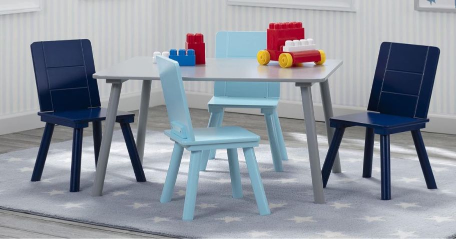 Delta Children Kids Table & Chairs Only $49.59 Shipped on Amazon (Reg. $90) | Includes 4 Chairs