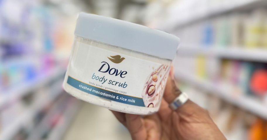 Dove Body Scrub Macadamia Scrub