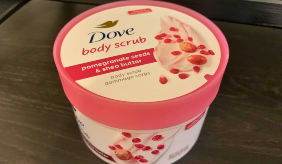 Dove Exfoliating Body Scrub 10.5oz in Pomegranate & Shea