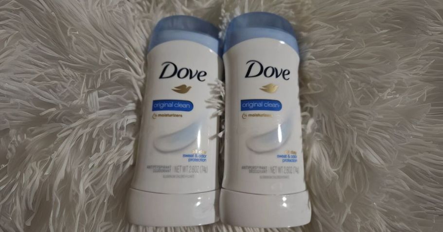 Dove Invisible Solid Deodorant 2-Pack Only $3.54 Shipped on Amazon