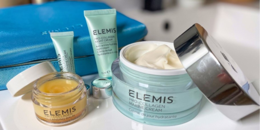 SO HOT! ELEMIS Super-Size Pro-Collagen Marine Cream & 3-Piece Travel Set $123 Shipped ($370 Value)