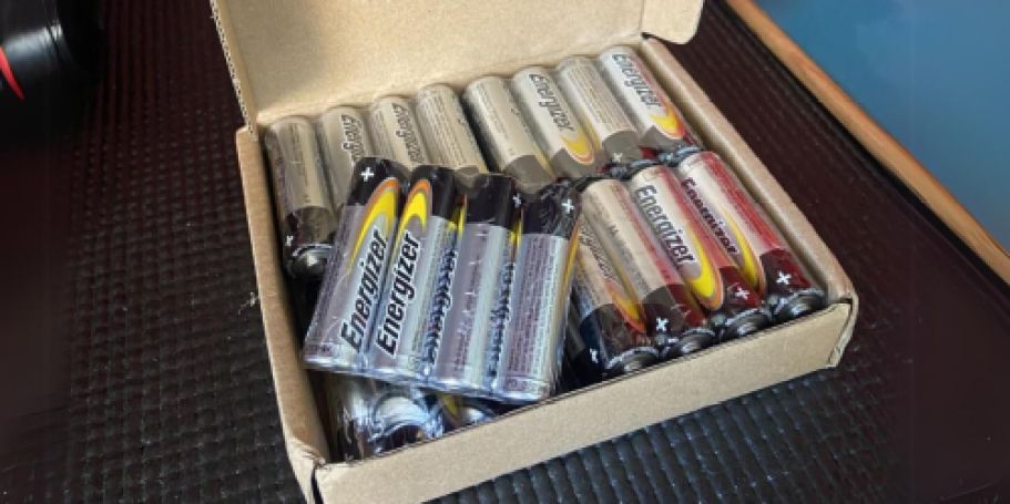 Energizer AA Batteries 32-Count Only $13 Shipped on Amazon (Reg. $19) + More