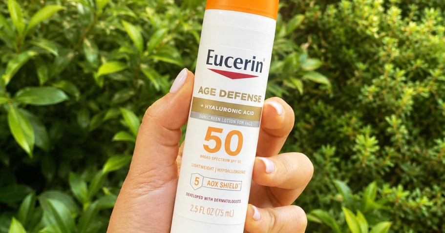 Eucerin Face Sunscreen Only $5.72 Shipped on Amazon (Regularly $16)