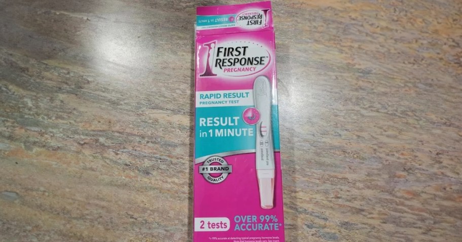 First Response Rapid Result Pregnancy Test 2-Pack Only $2.59 Shipped on Amazon (Reg. $10)