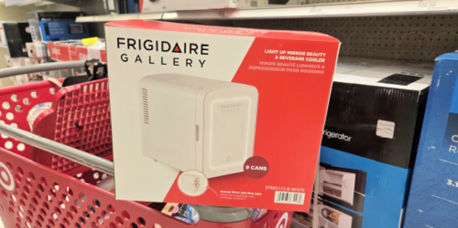 Frigidaire Lighted Mirror Mini Fridge Only $24.99 on Target.com (Reg. $60)