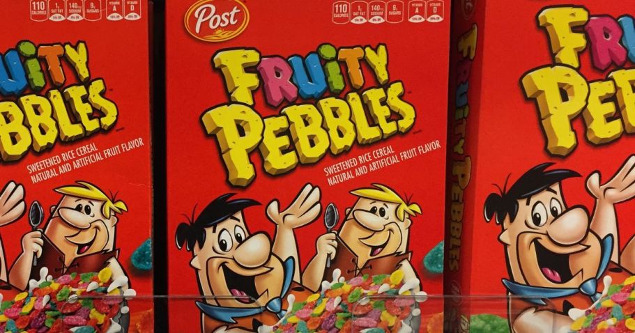 Post Fruity Pebbles Cereal 11oz Box ONLY $1.84 Shipped on Amazon