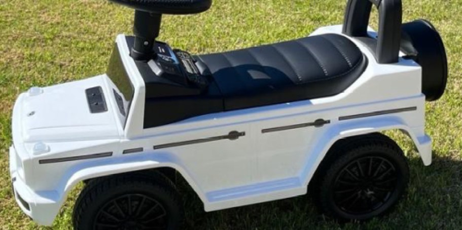 Kids Mercedes G-Wagon Ride-On Toy Only $33.98 Shipped (Reg. $69) | Has Hidden Storage