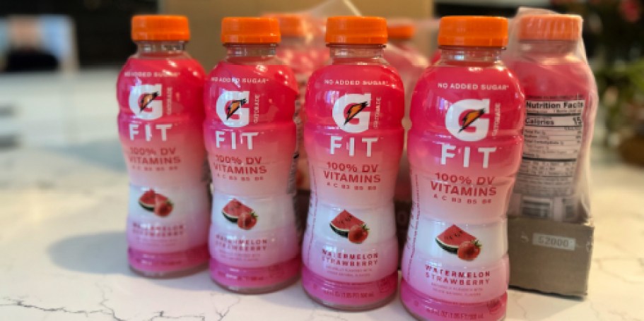 Gatorade Fit 12-Pack Only $11.91 Shipped on Amazon (Just 99¢ Each)