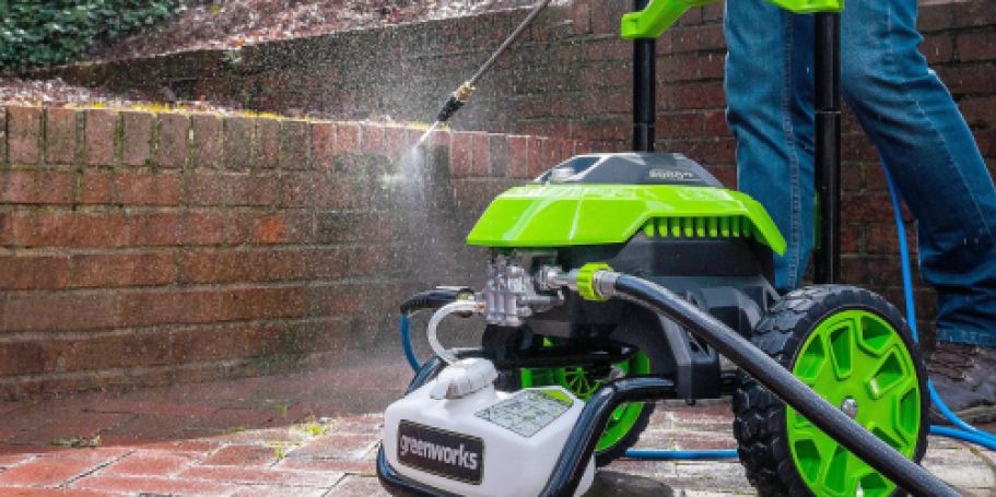 Greenworks Electric Pressure Washer from $122.98 Shipped (Reg. $275)