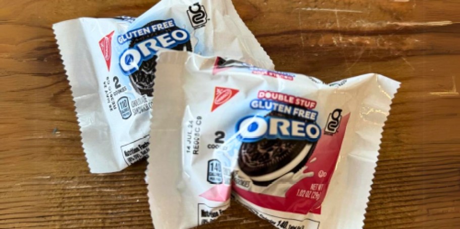 Gluten-Free OREO Snack Pack 20-Count ONLY $8 Shipped on Amazon