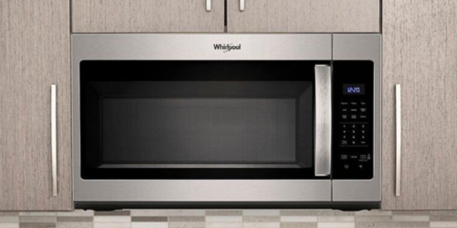 Whirlpool Over the Range Microwave JUST $198 Shipped on HomeDepot.com (Reg. $399)