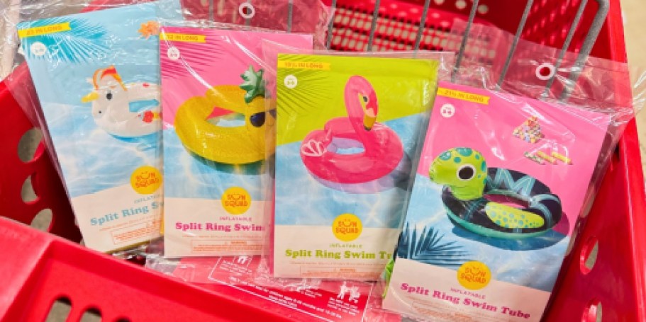 Target Sun Squad Pool Floats, Bubble Toys, & More from UNDER $1