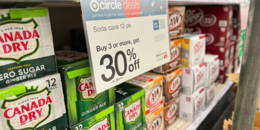 THREE Starry Soda 12-Packs Just $3.24 Each After Cash Back at Target