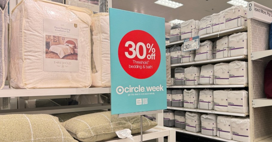 30% Off Target Bedding Sale: Threshold 400 Thread Count Sheet Sets Just $21!