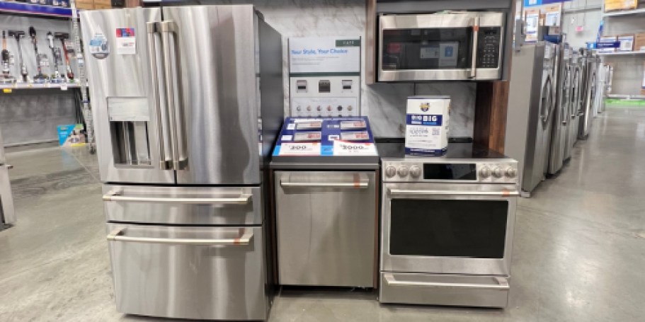 Lowe’s Appliance Sale Live Now | Up to 45% Off Refrigerators, Ovens, Washers, Dryers & More!