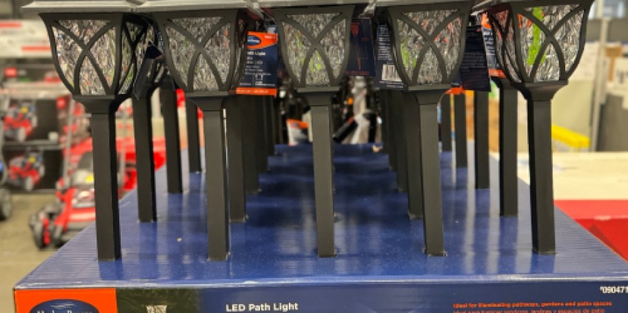 Get 50% Off Solar LED Outdoor Path Lights on Lowes.com – ONLY $2.49!