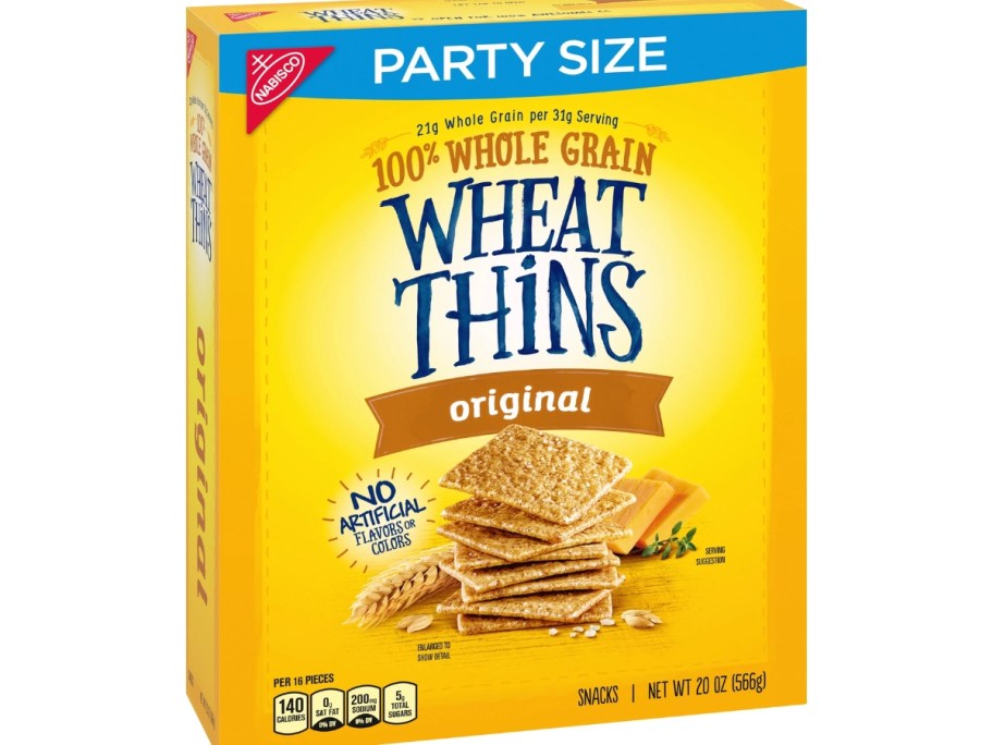 box of Wheat Thins Party Size