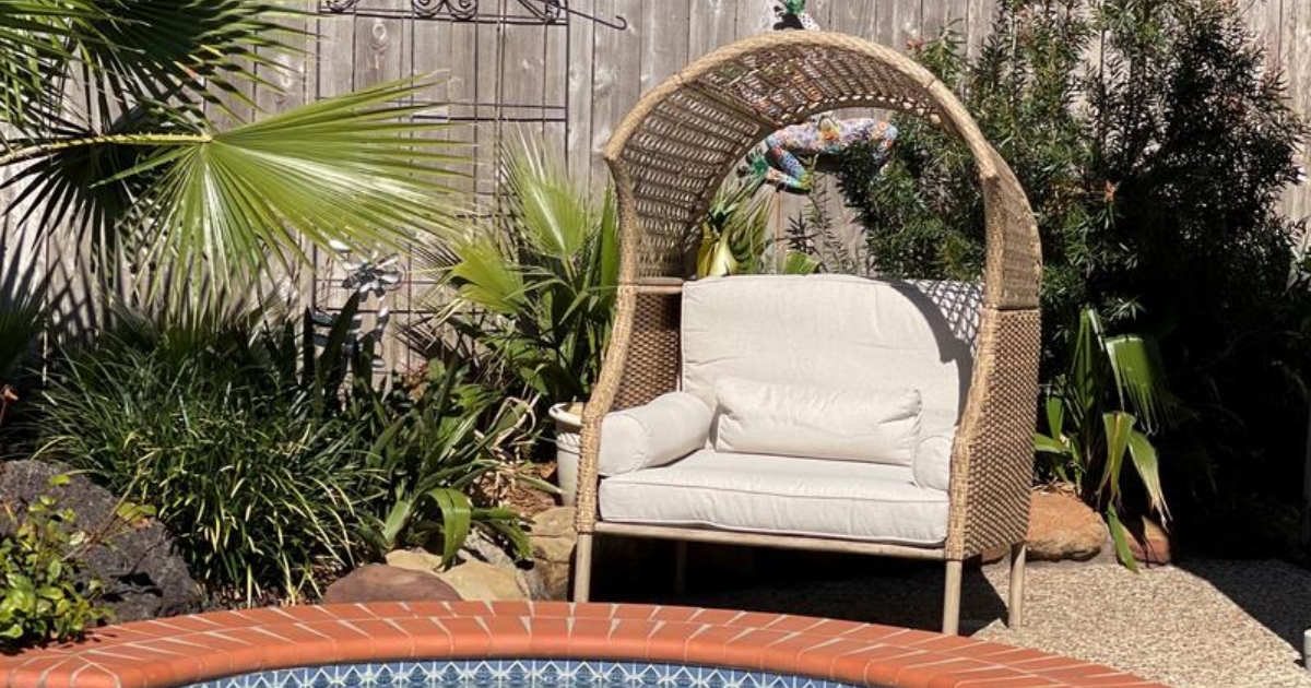 Price Drop: Hampton Bay Outdoor Egg Chair ONLY $185 on HomeDepot.com (Reg. $499)