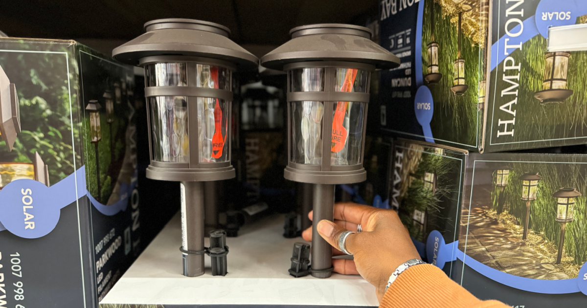 Solar Outdoor LED Lights Just $3.61 Each Delivered When You Buy 8 (May Sell Out!)