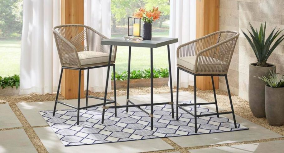 Up to 60% Off Home Depot Patio Furniture | 3-Piece Bistro Set Just $287 (Reg. $718) + More