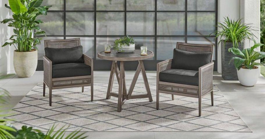 WOW! Up to 75% Off Home Depot Patio Furniture | 3-Piece Bistro Set Just $224.75 Shipped (Reg. $899)