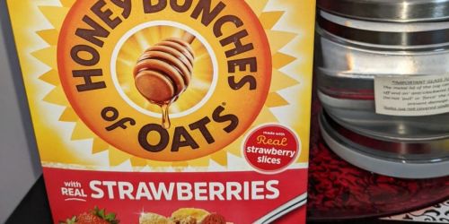 Honey Bunches of Oats Cereal with Strawberries Just $1.84 Shipped on Amazon