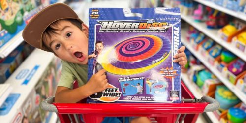 HoverDisc Gravity Defying Floating Toy JUST $9.99 at Target | 3-Feet Wide & USA Made!