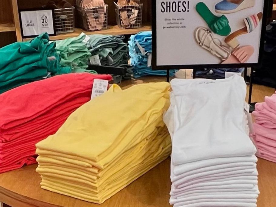 EXTRA 50% Off J.Crew Factory Clearance | Styles from $5