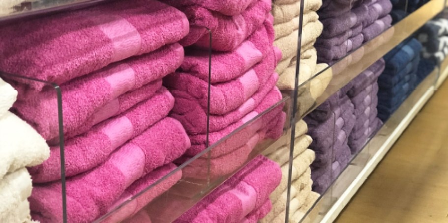 Kohl’s Big One Bath Towels from $2.99 | Lots of Color Choices!