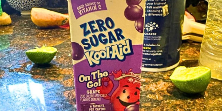 Kool-Aid Zero Sugar On-The-Go Drink Mix ONLY $1.23 Shipped on Amazon