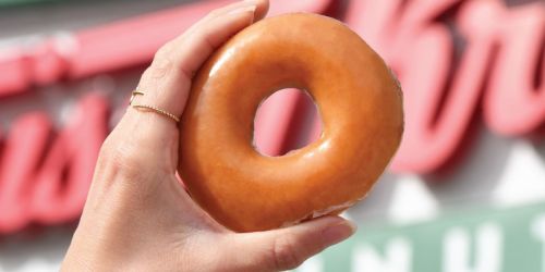 Score a FREE Krispy Kreme Original Glazed Doughnut (Just Wear Pink!)